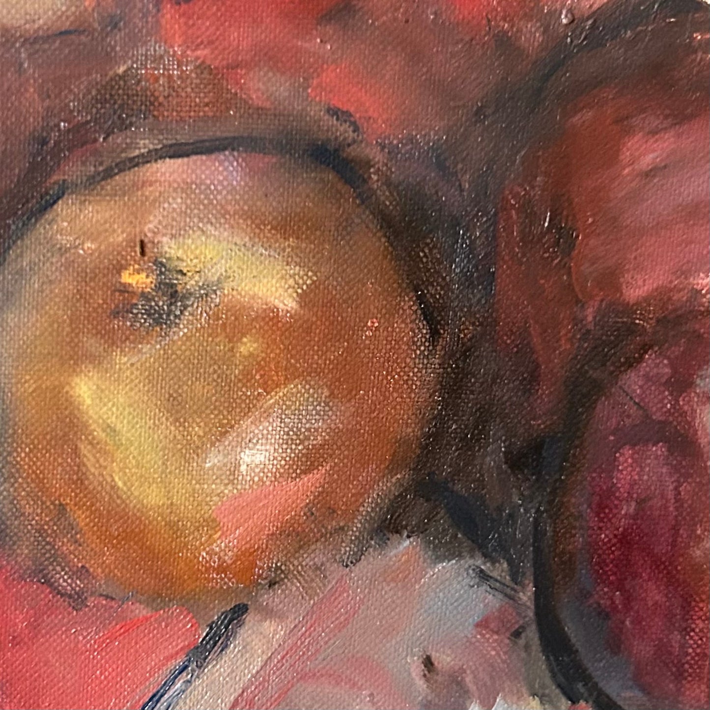 Red and golden apples