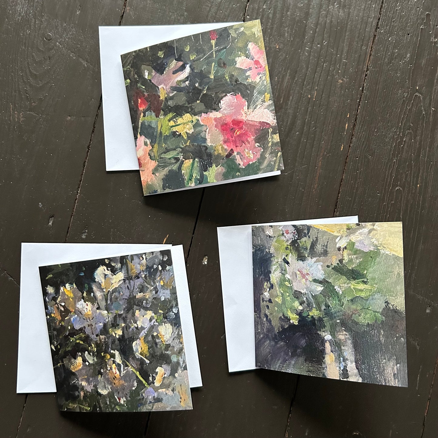 Cards - flowers (pack of 6)
